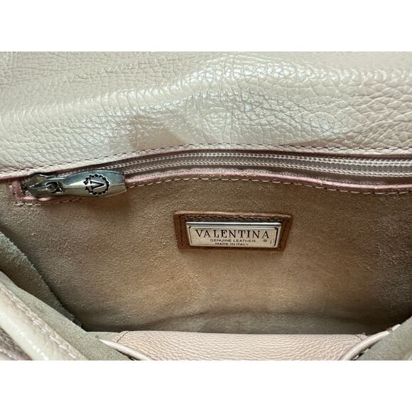 Valentina Genuine Leather Made in Italy designer crossbody bag Shoulder Bag - Picture 8 of 13